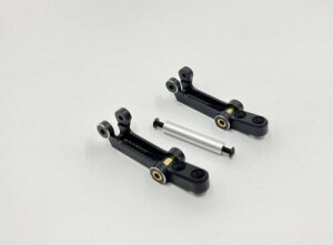Aluminium Metal Shock Support Tower Brace Arms For Tamiya 58719 1/10 RC BBX BB01 High Performance 2WD Off-Road Buggy Metal Shock Tower Support suspension Arms Black BB-01 Chassis