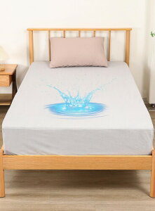 ボックス防水シーツ 綿100% 敷きパッド マットレスカバー シングル/セミダブル/ダブル/クイーン/ファミリーサイズ 一体型 おねしょシーツ 大人用 ベッドカバー (防ダニ) ベッドパッドベ