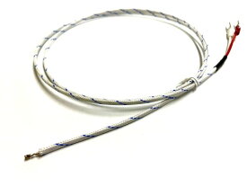 (株)大晃電工社 ガラス被覆熱電対 K-H-GF 0.65[ファイ] 先端溶接 Y端子付 (1M) 3本入り