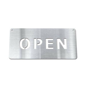 koyama market S4 { XeXwAC OPEN CLOSED cƒ  Ŕ D TCv[g pop XebJ[ cafe Xg(OPEN-S)