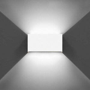 KAWELL Ɩ 12W uPbgCgǊ| փCg X|bgCg ㉺߉\ r[px A~jE h IP65 O led Ɩ ԁAQAz[AKiAoRj[Aq