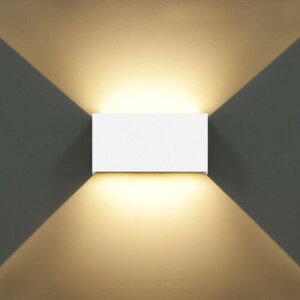 KAWELL Ɩ 12W uPbgCg Ǌ|  X|bgCg ㉺߉\ r[px A~jE h IP65 O led Ɩ ԁAQAz[AKiAoRj[AqA