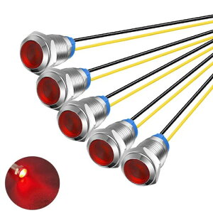 Kiligen 5 110V-220VAC 10mm LED hCWP[^Cg pCbgCgVOi CWP[^ibhj