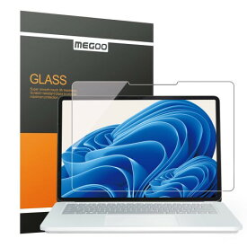 MEGOO Surface Laptop Studio 2 /1 強化ガラス保護フィルム,高透過率/9H硬度/高キズ防止, Microsoft Surface Laptop Studio（14.4インチ）対応