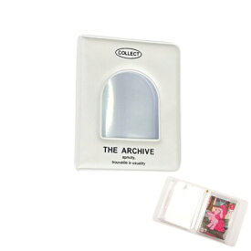 Sunny Glow コレクトブック トレカ チェキ収納 両面収納 A7対応 40ポケット 推し活 写真 チェキ かわいい クリア アイドル K-POP (ホワイト)