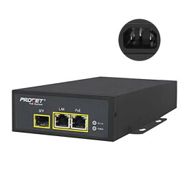 Procetギガビット産業用PoEメディアコンバーターメタルケース、PoE ++へのSFPアップリンク95ワットは、光ファイバーケーブルを介したPoE給電デバイス（PD）への距離延長を可能にし、熱放散