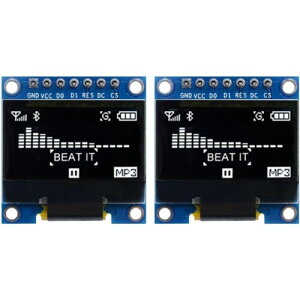 YUWENW OLEDfBXvC 0.96C` C` 2 W[ 128X64 tpl OLEDW[ SSD1306 ȉ~ IIC ArduinoɑΉ zCg (7s zCg)