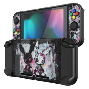 eXtremeRate PlayVital Nintendo SwitchΉpیwʃJo[A\JoyconnhwhRg[[veN^[VFANintendo SwitchΉpJX^}CYꂽhbLOłیP[X