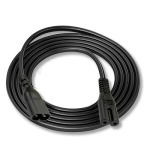 CYD c7to C8 acdP[u 1.8M 2.5A-250V PDU C7 C8P[u ULKiF c y dی ό ϖ dCX^hAXs[J[ALCD j^[Av^[AfW^J ȂǂɑΉ 1