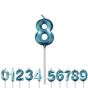 YIXINLYMY 誕生日 ろうそく お誕生日キャンドル おしゃれ 数字 バースデーキャンドル 3D 装飾 記念日をお祝いしましょう ケーキナンバーキャンドル ウェディングパーティー 卒業パーティ