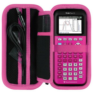 RIYADAone ���[�P�[�X�̂ݔ̔� - ���[�P�[�X�ɓK������Texas Instruments TI-84 Plus CE/TI-84 Plus/TI-85/TI-86/TI-Nspire CX II CAS/TI-Nspire CX IITI-83 Plus/TI-89 Titanium �O���t�d�� (�u���b�N + �}�[���^)