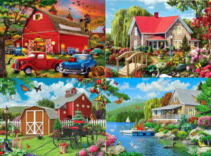 LEADINTOP _ChA[g 4 뉀i _ChyCeBO UCNA[g ۂr[Y r[YA[g lC q l S  DIY | Lbg 40x30cm