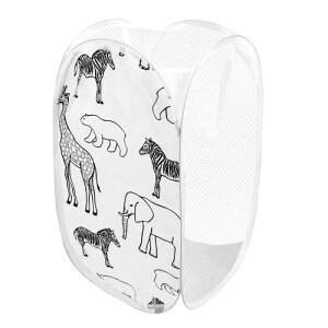 Annhua 洗濯カゴ 折りたたみ メッシュ ランドリー バスケット 洗濯物入れ 省スペース 折りたたみ洗濯物かご 通風防水 衣類バスケット 40L 軽量 持ち運び可能 ランドリー収納 組み立て不要