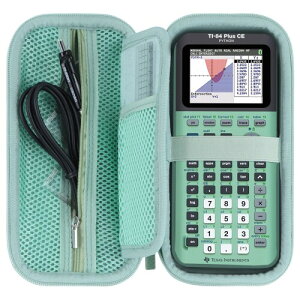 RIYADAone ���[�P�[�X�̂ݔ̔� - ���[�P�[�X�ɓK������Texas Instruments TI-84 Plus CE/TI-84 Plus/TI-85/TI-86/TI-Nspire CX II CAS/TI-Nspire CX IITI-83 Plus/TI-89 Titanium �O���t�d�� (���C�g �O���[��)