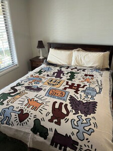 Peel Forest Keith Haring (L[XEwO),lԕ  uPbg,xbhJo[C160X220cm