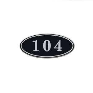 XILIWU ԍ v[g ʃe[vt ȉ~^ AN 2mm 10×4.4cm ubN XebJ[ V[ ό ϐ O (104)