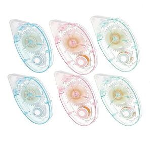 e[vڒ܁A10m x 8mm ̉ivIȗʐڒ܁Amȕt̓[ fBXyT[Aڒ܁AZpAʐ^AJ[hAW[î߂̃i[ e[v 6 ̃pbN