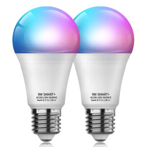 X}[gd WiFi LEDd AlexaΉ Google HomeΉ X}[gCg 9W E26 800lm X}[gƓdƖ ȃGlCg d }`J[ Fv dF F ڊo 2Zbg