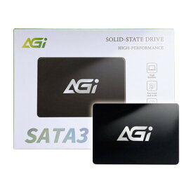 AGI 1TB AI178 2.5インチ SATAIII SLC Caching 3D TLC NAND Flash採用 SSD(読み込み・書き込み速度540/500MBs)