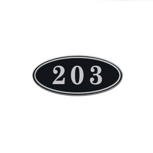 XILIWU ԍ v[g ʃe[vt ȉ~^ AN 2mm 10×4.4cm ubN XebJ[ V[ ό ϐ O (203)