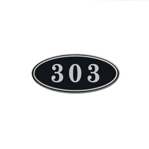 XILIWU ԍ v[g ʃe[vt ȉ~^ AN 2mm 10×4.4cm ubN XebJ[ V[ ό ϐ O (303)