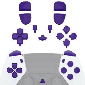 eXtremeRate��ps5 edge�R���g���[���[�ɑΉ��p�N���A�f�ތ����t���{�^���Z�b�g�A�\���L�[�A�V�F�A�I�v�V�����A�z�[���A�t�F�C�X�{�^����R1�AL1�AR2�AL2�g���K�[�A�R���g���[���[�͂���܂�