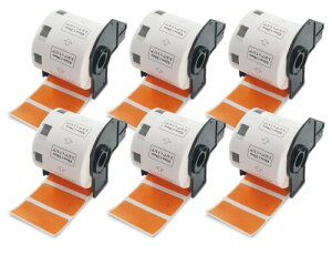 BETCKEY M DK-1209 uU[ Mx v^[ [ ݊ xV[ BROTHER 62x29mm 800 QL-550 QL-650TD QL-700 QL-800 QL-820NWBɑΉ 6 IW