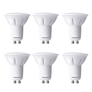 Lampaous LED�d�� GU10���� 5W - 50W�n���Q������ - �X�}�[�g�d�� - 2700 K�`6500 K - �d���F�A�����F�A�����F�A ���i�K���� �����Ɩ�110V-120V 6�Z�b�g (�����R���͕ʓr���w�����������j