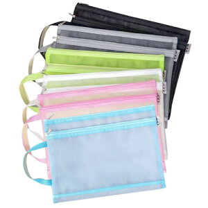 siawadeky �t�@�X�i�[�t�H���_�[ A4 6���� ���d�t�@�X�i�[ �����t�� �ʃt�H���_�[ ���b�V�� �t�@�C���o�b�O PVC �N���A�z���_�[ ���ސ��� �I�t�B�X�p�i �A�N�Z�T���[�ۊ� ������