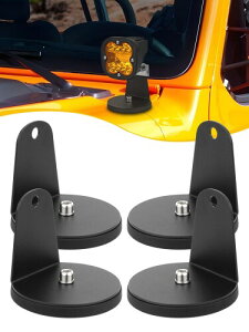 Largoods �}�O�l�b�g��� 88mm ���Α�� ���΃X�e�[ ��Ɠ��u���P�b�g ���C�g�o�[ �u���P�b�g L�^ ���j�o�[�T�����C�x�[�X �{���l�b�g�u���P�b�g 4�Z�b�g