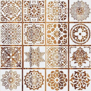 Rolin Roly ԕ 䶗 }p 15*15cm 16 pcs Gev[g ev[g DIYXNbv XeVV[gGzCg GzC G} G` `c[ 蒠p