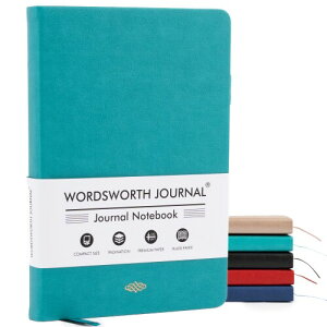 Wordsworth & Black A5 �r������W���[�i�� 216�y�[�W �n�[�h�J�o�[���U�[ 120GSM�p�� �d����X�P�b�`�Ɏg����W���[�i�����O�m�[�g �����E�j�������W���[�i�� �M�t�g�{�b�N�X�t�� �^�[�R�C�Y