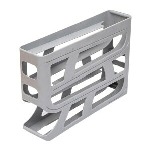 Itisyou 卵ストッカー 冷蔵庫用4段エッグホルダー 自動ローリングエッグディスペンサー 卵ホルダー ローリング冷蔵庫 卵ホルダー ローリング 自動 卵入れケース 卵入れケース