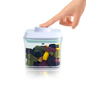 iChewie - BopTop(1点)密閉食品保管容器 - メカニカルシリコンシールキャニスター - BPAフリー - 約850ml