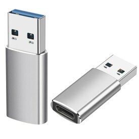 USB Type-C 変換アダプタ USB Type C（メス）to USB 3.0（オス）変換コネクタ QC3.0 急速充電と高速データ転送 スマホ/パソコンなどに対応 USB C 変換アダプタ Windows 10 / Mac OS対応 MacBook Pro/Air/iPad/Huaw
