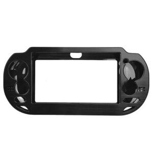 OSTENT �P�[�X �J���t�� �A���~�j�E�� ���^�� �X�L�� �ی�J�o�[�P�[�X Sony PSVita PSV�R���\�[���p (Black)