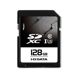 I-O DATA SDメモリーカード 128GB UHS Class10対応 4K SDU3-128G