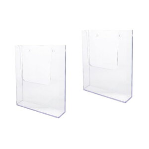 Zerodeko �����A�N�����Ǌ|���t�@�C���I�[�K�i�C�U�[ 2�Z�b�g �p���t���b�g�z���_�[ A4�Ή� 25X22.5X8Cm ���ސ����p�}�K�W���X�^���h �I�t�B�X�p�f�B�X�v���C���b�N