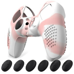 eXtremeRate PlayVital ps5Rg[[ɑΉpیJo[3DX^bYGfBVA~߃VRXLP[XJo[Aps5Rg[[ΉplԍHwɊÂ\tgo[Aی