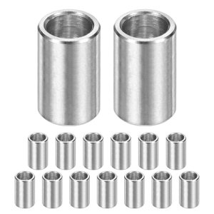 M METERXITY 15PCS M7 304�X�e�����X�X�`�[���X�y�[�T�[7mm ID x 10mm OD x 16mm l ���^���X�N�����[�X�^���h�I�t�u�b�V���O��s�@�d�グ���E���h�X�y�[�T�[304�X�e�����X�X�`�[���p�l�W�{���g�V��
