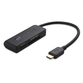Type C 5Gbps USB C カードリーダー USB 3.1 SD SDHC SDXC Micro SD Micro SDHC Micro SDXC メモリカード対応 超薄型 ブラック