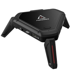 AIMZENIX Monster - PS5�APS4�APS3�AXbox ONE�AXbox 360�AXbox Series X/S�ANintendo Switch�APC�ɑΉ������G�~�����[�^�[�A�_�v�^�[�BPS5�p�̃l�b�g���[�N�|�[�g�t���̃r�f�I�Q�[���R���g���[���[�ŁA3.5mm�I