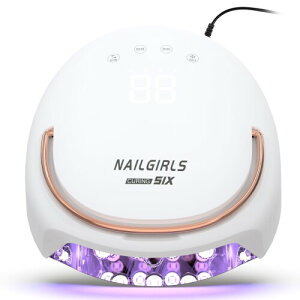 NAILGIRLS 60W LED UV���C�g ���W���p �S�W�F���Ή� �l�C�����C�g �l�K�i�^�C�}�[ 42LEDs �d�����C�g �����d�� ���W�����C�g �������m�Z���T�[ ���{������� �葫���p