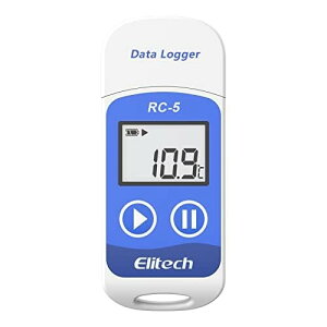 Elitech RC-5 xf[^[K[ xL^v PDF f[^R[_[ 32000|Cg ȒPɉxL^A͂łf[^K[ u USB