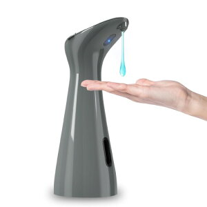 自動ソープディスペンサー 6.76oz/200ml 自動ソープディスペンサー タッチレス液体ハンドソープディスペンサー 赤外線センサー付き バスルーム キッチンシンク ホテル レストラン 公共の