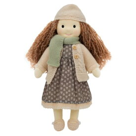 BlissfulPixie ウォルドルフ人形 Waldorf Doll 手作り人形 - Lenka 30cm 柔らかい 女の子 かわいい ぬいぐるみ 子供たちに最適な人形