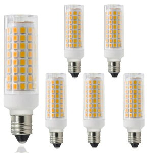 FYHART E11 LEDd Ή 7W 75W`, E11 LED d 700LM E11 a11mm AC 100V ȃGl Px PSEF؍ς (6, dF)