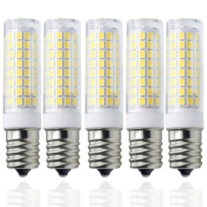FYHART E17 LEDd Ή 7W 75W`, E17 LED d 700LM E17 a17mm AC 100V ȃGl Px PSEF؍ς (5, F)