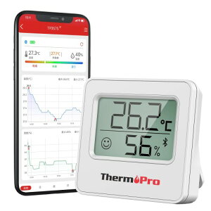 ThermoPro xv Bluetooth xxv fW^ xv  x ₷fJ X}zŉxxǗ A[@\ ~jTCY Ǌ| }Olbg X^ht ~J MǑ΍ 