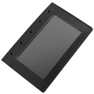 (i-story) ミニ5穴用 システム手帳リフィル (2)フォトフレーム 日本製 (ブラック)